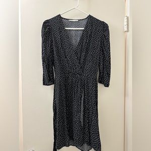 Brand new Polka dot wrap dress